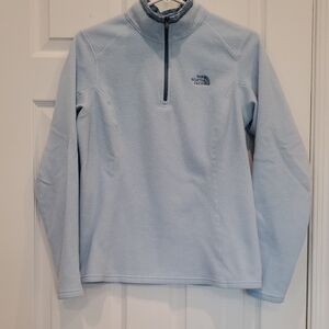 The North Face Light Blue Fleece Pullover